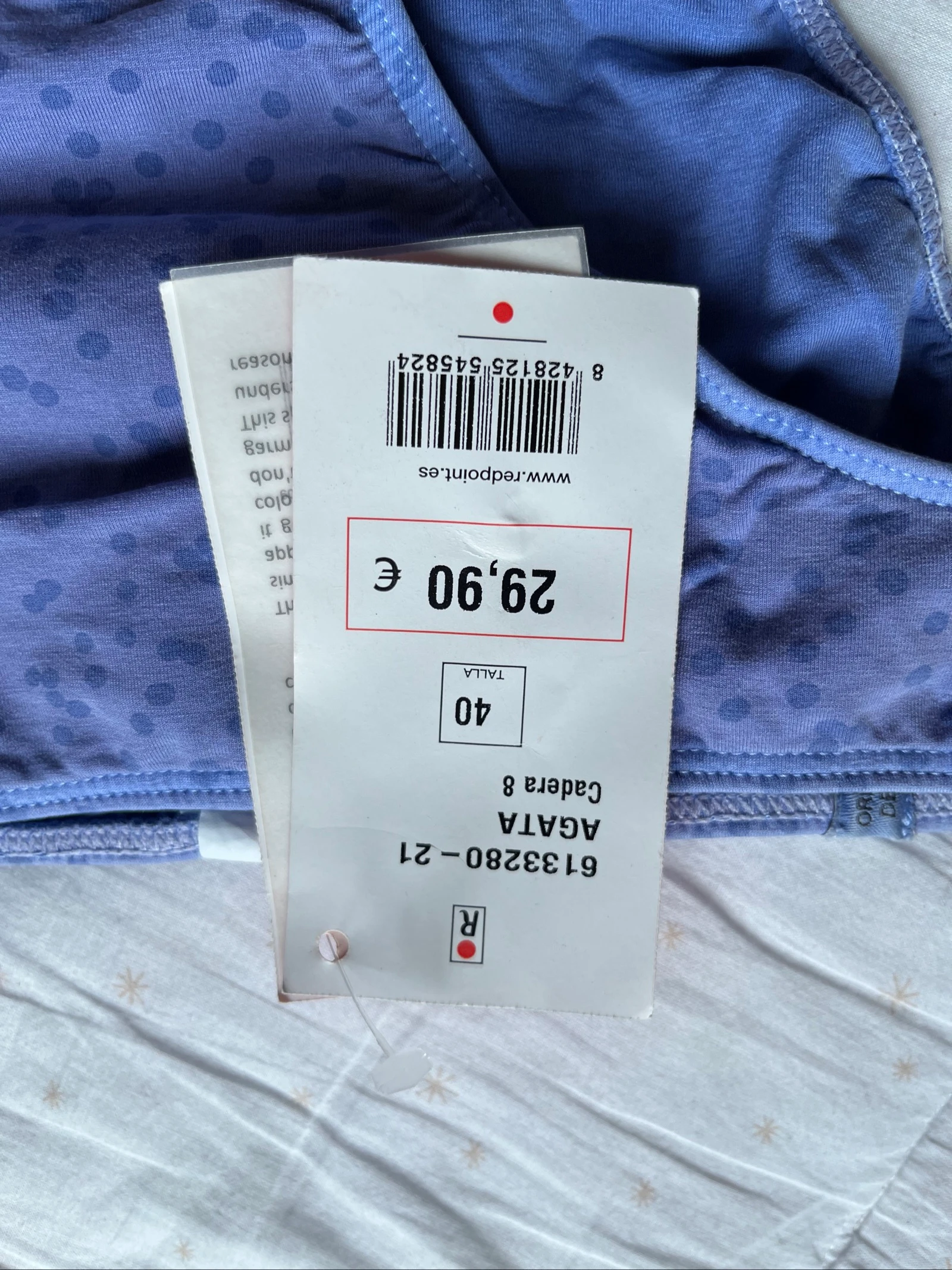 New women's blue swim trunks size 40 – photo 3